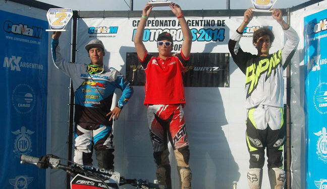 Honda brilló en el Campeonato Argentino de Motocross