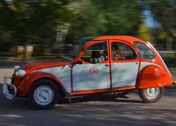 Flashes de los mejores Citroën 2CV y 3CV en Mendoza