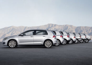 El VW Golf cumplió 40 años y celebró siete generaciones de éxito