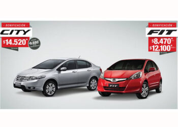 Promo de Honda: bonificaciones para City y Fit