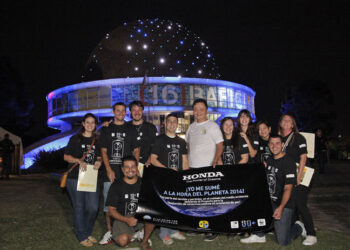 Honda fue parte de la «Hora del Planeta»