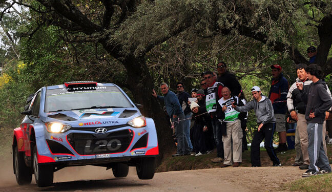 Hyundai hizo historia en el Rally de Argentina