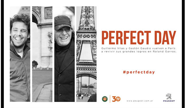 Peugeot festejó con Vilas y Gaudio el lanzamiento del 308 Roland Garros y la realización de una película inédita