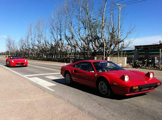 Exclusivo: el viaje secreto del club Ferrari a Mendoza