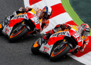 Honda logró su séptima victoria consecutiva en el Moto GP