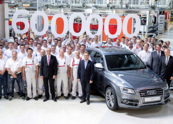 Audi celebra sus 6 millones de modelo con tracción quattro