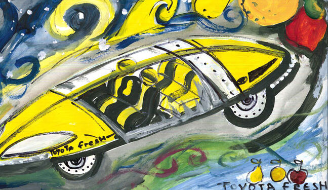 Toyota ya eligió a los mejores dibujos nacionales del Dream Car Art Contest
