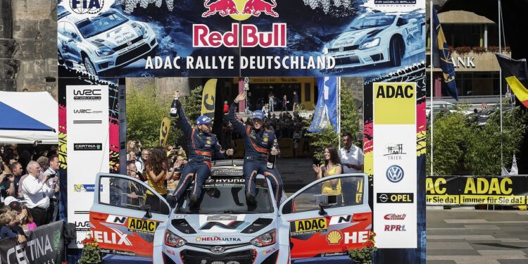 Hyundai logró un triunfo histórico en el Campeonato del Mundo de Rally