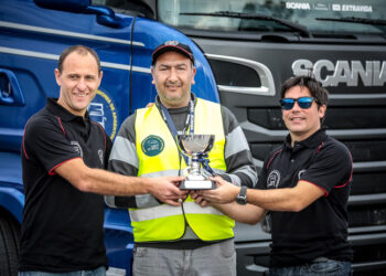 Scania: comenzó el certamen «Mejor Conductor» con record de inscriptos