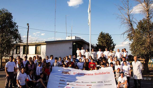 Bridgestone realizó una nueva Caravana Solidaria en Mendoza