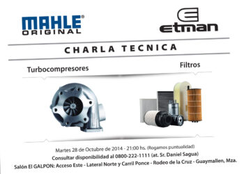 Etman y Mahle darán una charla gratuita en Mendoza