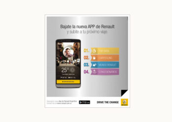Renault lanzó su aplicación para celulares