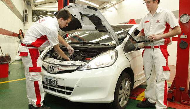 Honda donó un City dentro de su programa de pasantías