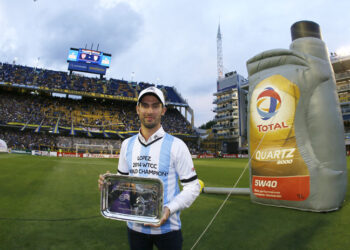 Pechito López la «rompió» en Buenos Aires