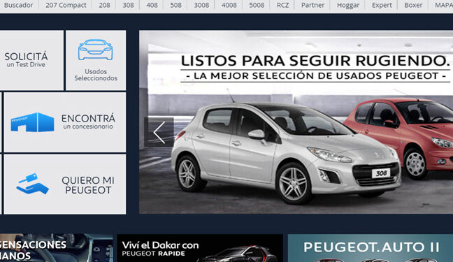 Peugeot lanzó a la venta «usados seleccionados»
