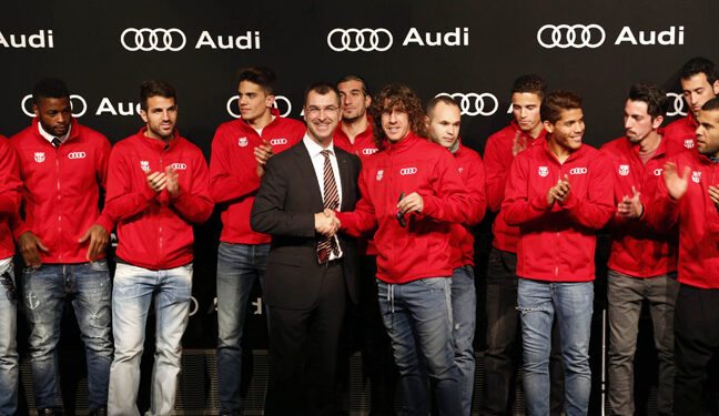 Mirá el nuevo Audi de Lio Messi