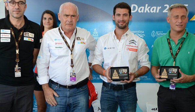 Pechito Lopez pasó por el Dakar, fue premiado y causó furor