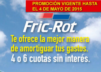 Promo imperdible de Fric-Rot: financiación con Visa sin interés