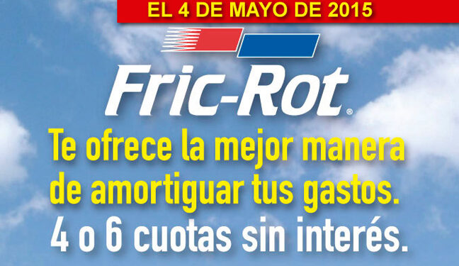Promo imperdible de Fric-Rot: financiación con Visa sin interés