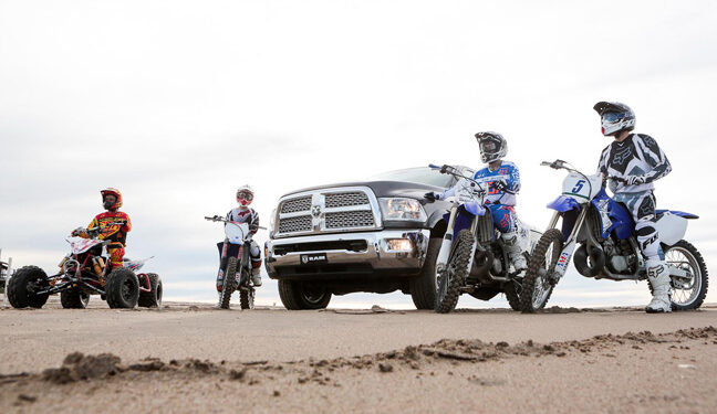 La RAM 1500 es la pick-up oficial del Enduro del Verano