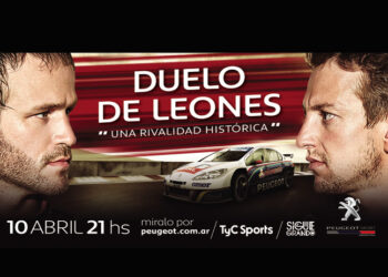 Peugeot estrenó «Duelo de Leones», el duelo de Girolami y Canapino