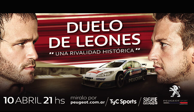 Peugeot estrenó «Duelo de Leones», el duelo de Girolami y Canapino