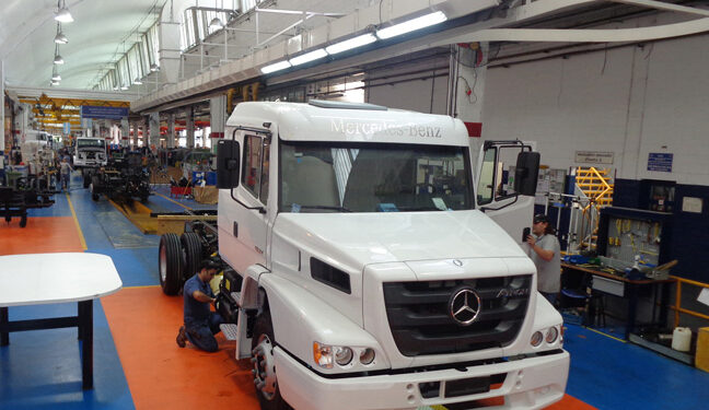 Mercedes-Benz comenzó a fabricar ejes nacionales