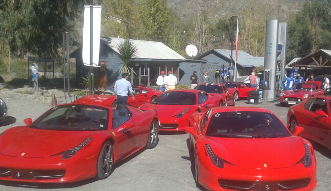 Las mejores Ferrari hicieron vibrar Mendoza