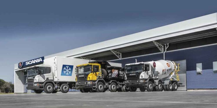 Scania presentó su línea de vehículos completos