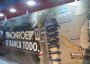 Fric-Rot brilló en el Salón con su amortiguador especial del Dakar