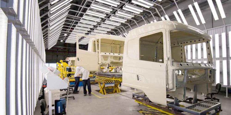 Scania cuenta con una nueva fábrica de pintura