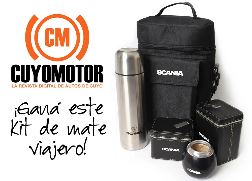 Concurso Scania y Cuyomotor: ganá un espectacular kit de mate
