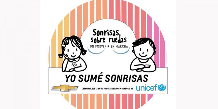 Chevrolet inició una nueva acción junto a Unicef