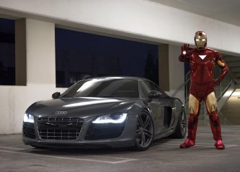 Estos son los impresionantes Audi del Capitán América y Ironman