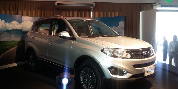 Chery sigue ampliando su gama, con el lanzamiento del SUV Tiggo 5