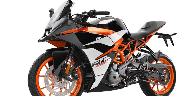KTM RC 390 2017 frente