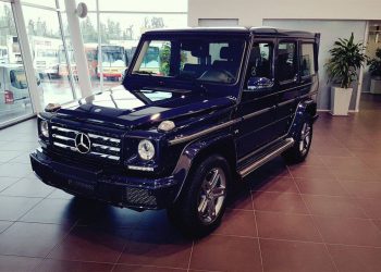 Mercedes G500 frente