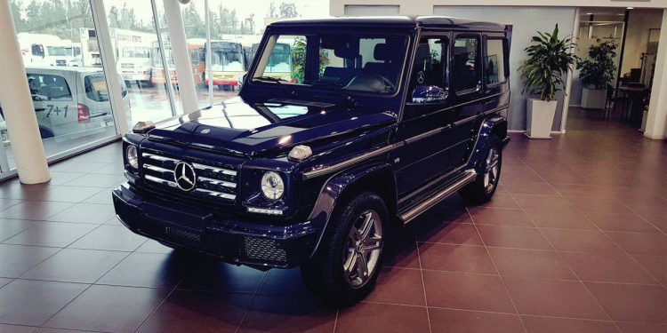 Mercedes G500 frente