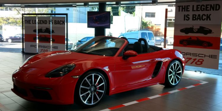 Porsche 718 boxster 1