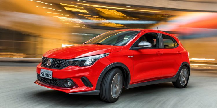 Fiat Argo en movimiento