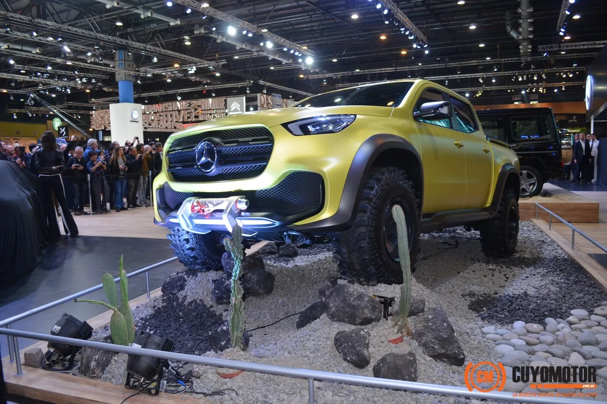 Mercedes-Benz entre su impresionante pickup Clase X y las coupes deportivas