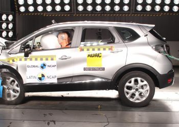 Renault Captur prueba de choque