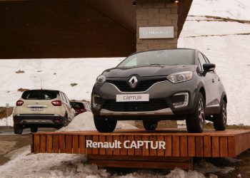 Renault Captur, presente en la temporada de invierno 2017 en Las Leñas