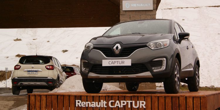 Renault Captur, presente en la temporada de invierno 2017 en Las Leñas