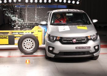 Fiat Mobi prueba latin ncap