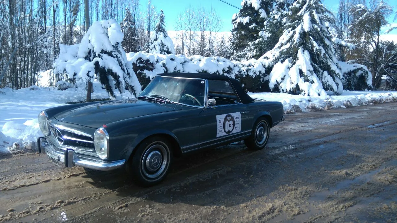 Los mejores autos clásicos y sport se lucieron en el Winter Rally Mendoza 2017