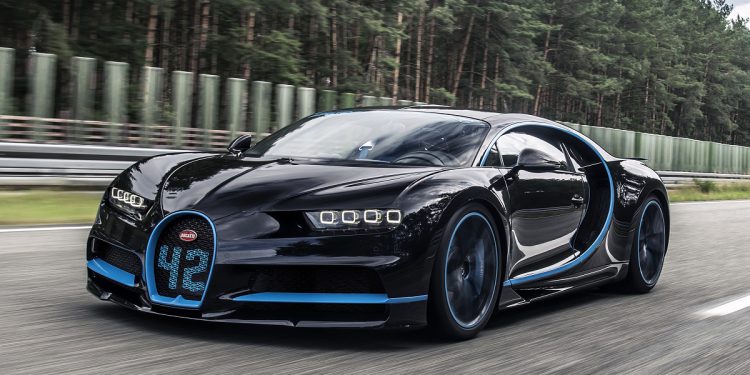 Bugatti Chirion récord