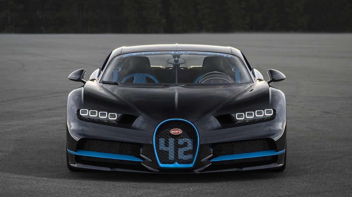 Bugatti Chirion récord