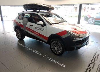 Porsche presentó la expedición Cayenne y Cuyomotor será protagonista