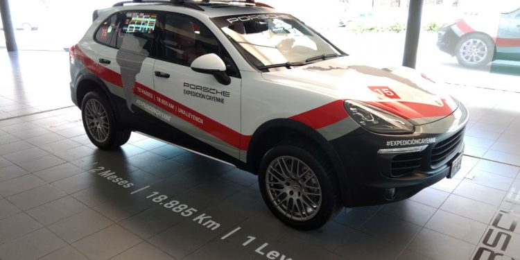 Porsche presentó la expedición Cayenne y Cuyomotor será protagonista